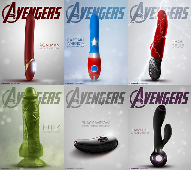 The Avengers dildos The best thing that will never exist Xtra